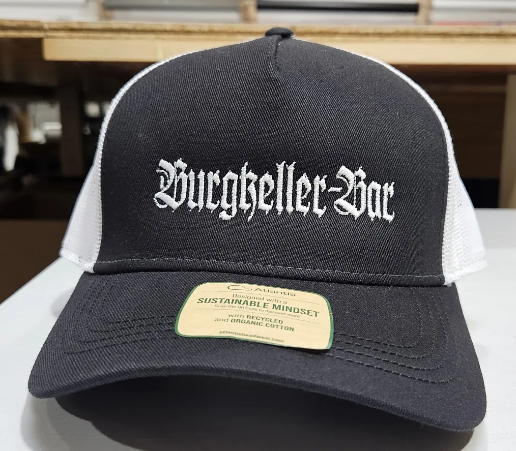 Stickerei auf Cap